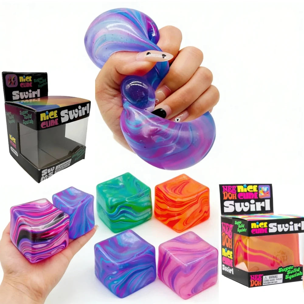 Gel Sensory Stress Cube