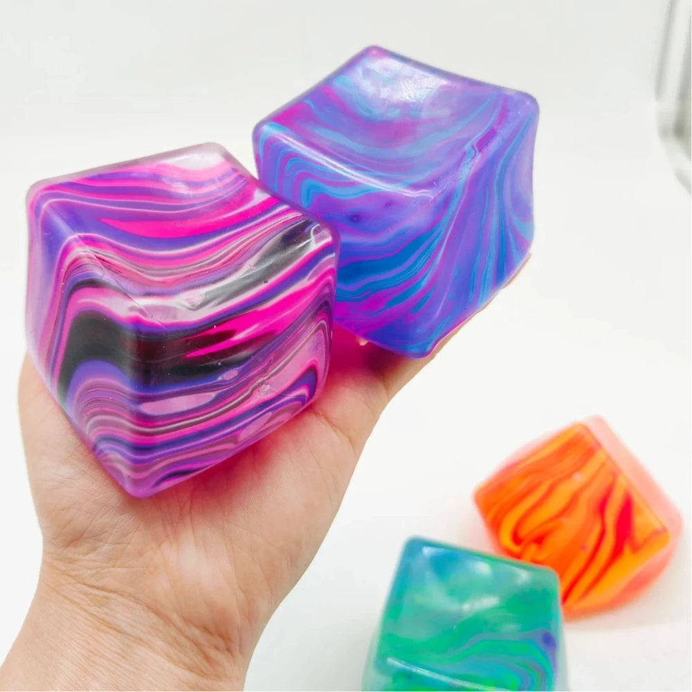 Gel Sensory Stress Cube