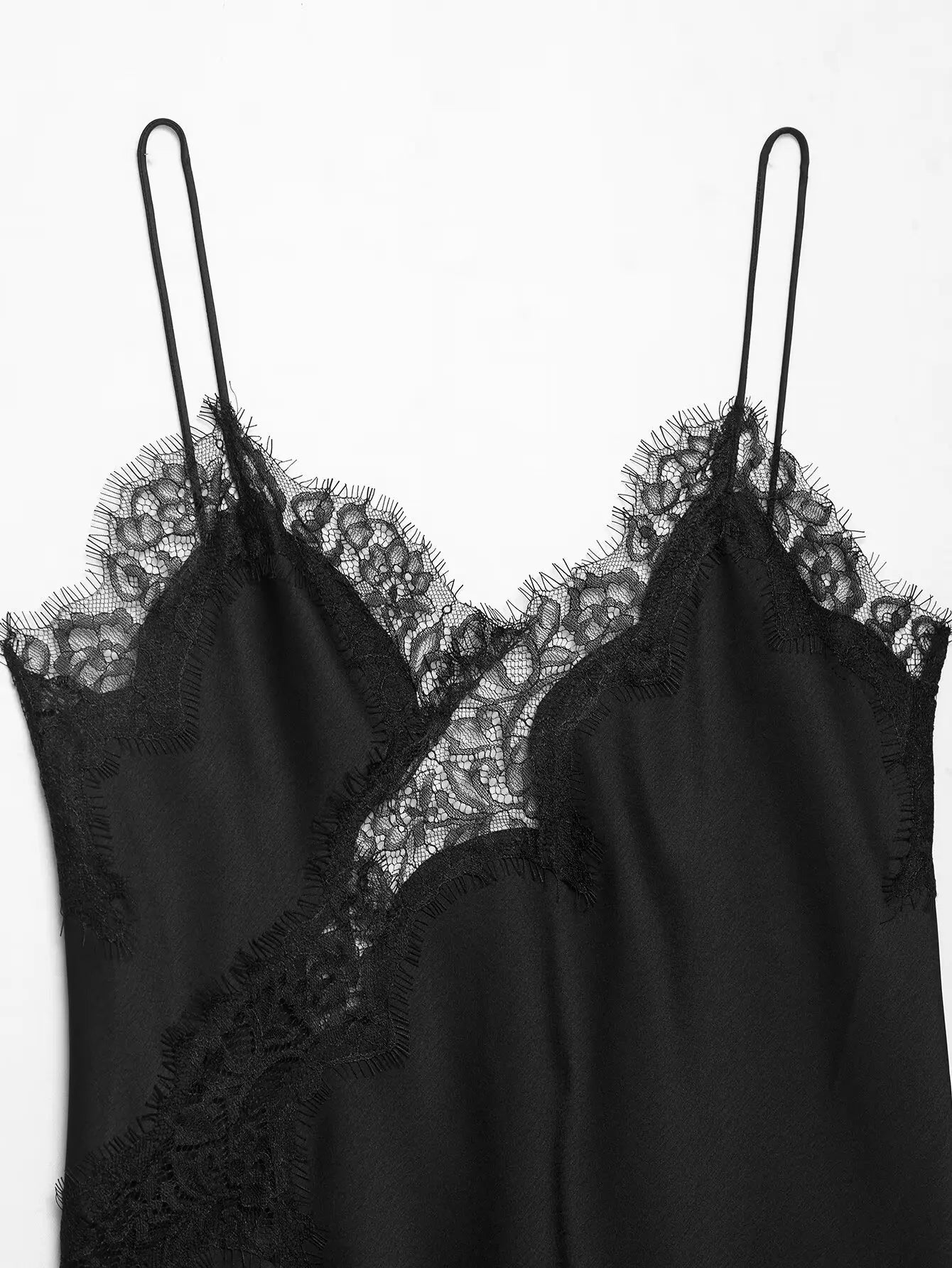 HH Sexy Women Asymmetrical Lace Slip Tops Summer Female Backless Sleeveless Off Shoulder Underwear Tanks Elegant Beach Camisole